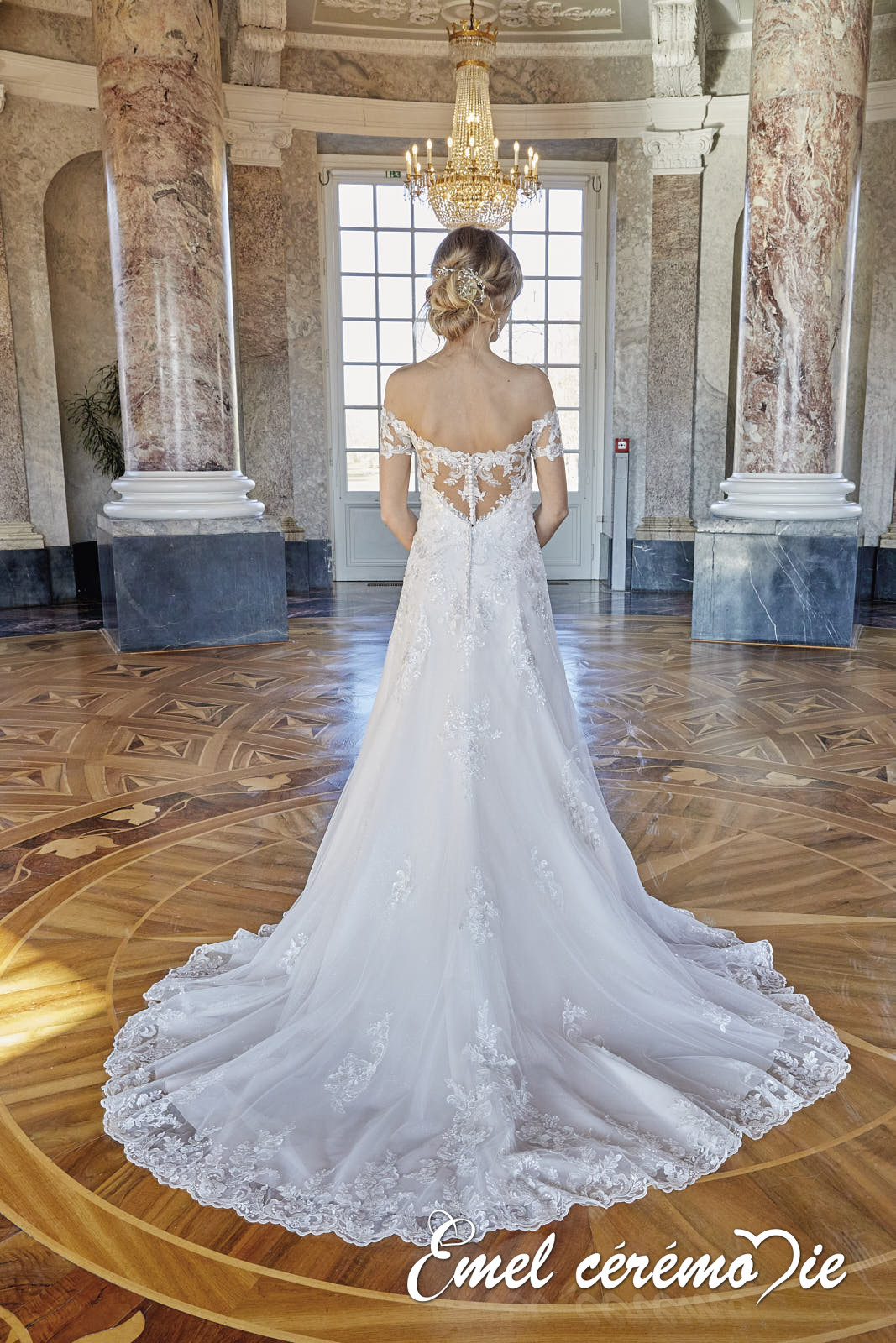 50609_hinten - Emel Cérémonie Robe de mariee EuroMode Emel Cérémonie