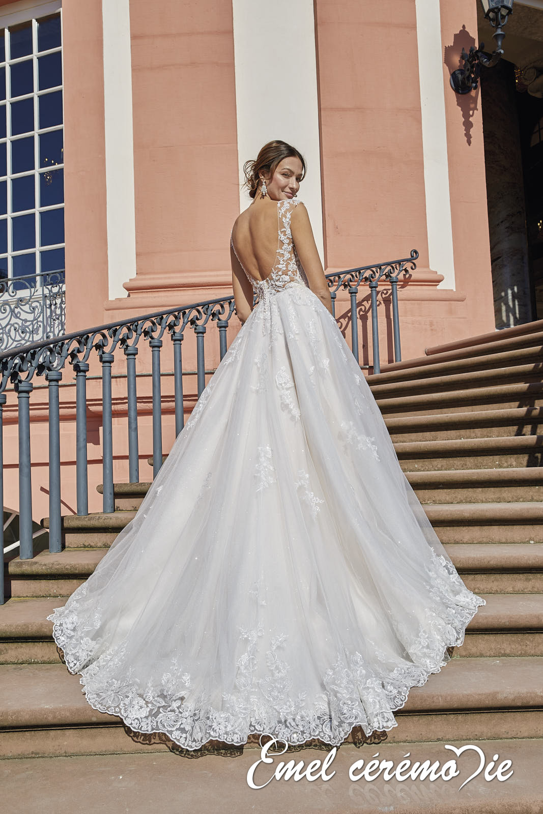 50616_hinten - Emel Cérémonie Robe de mariee EuroMode Emel Cérémonie